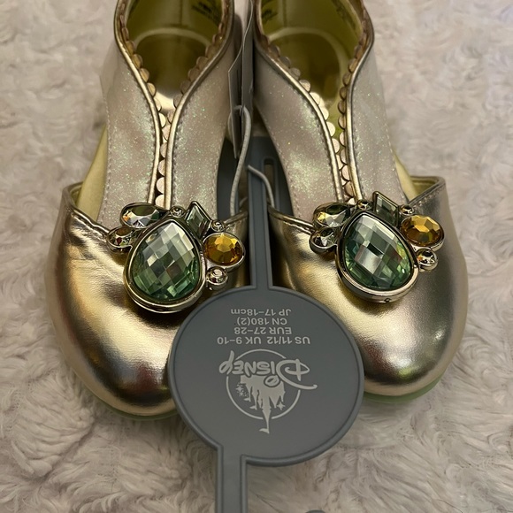 Disney Tiana Dress Up Shoes Size 11/12 - Picture 5 of 8